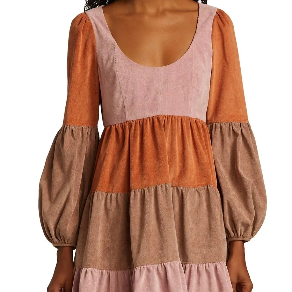 Cinq a Sept Cordurot Mini Dress NWOT - Picture 3 of 4